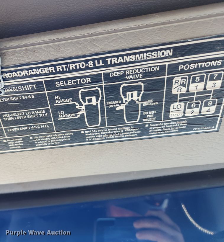 image for item MK9411 2005 Sterling L8500  dump truck