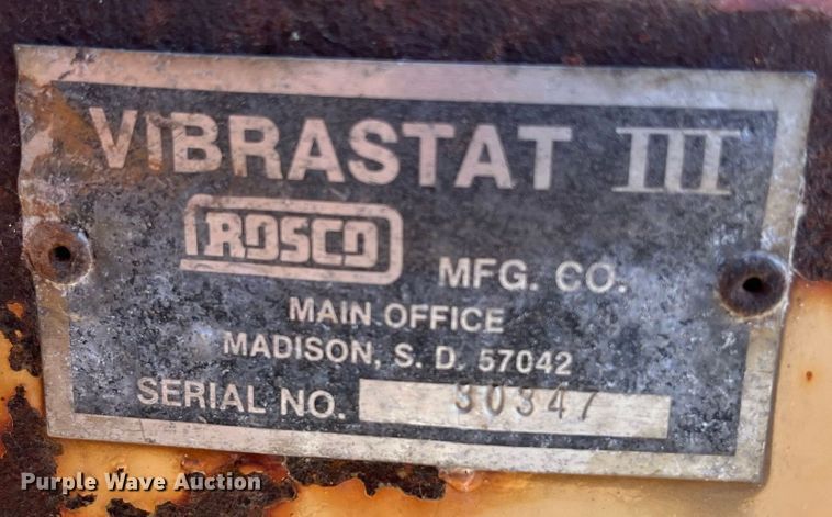 image for item MN9312 Rosco Vibrastat III  double drum roller