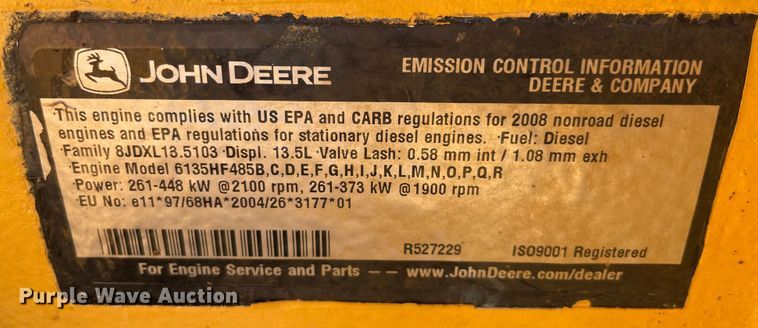 image for item MR9431 2008 Dynamic CH585  wood chipper