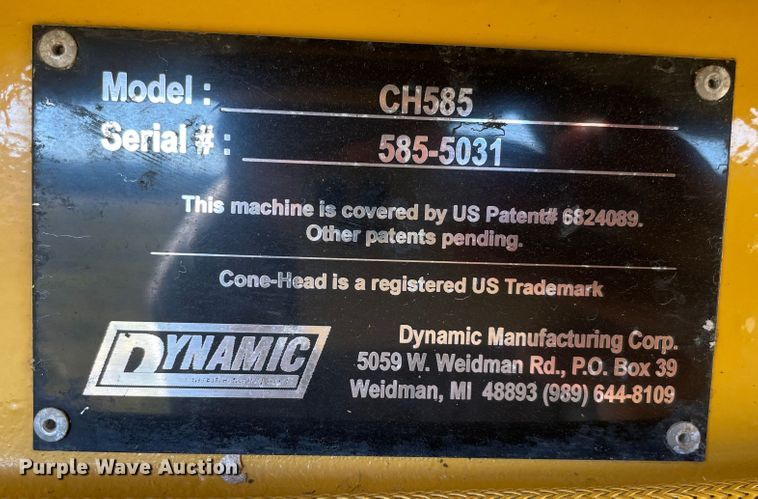 image for item MR9431 2008 Dynamic CH585  wood chipper