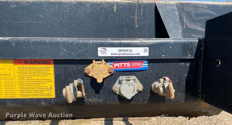 image for item MR9436 2018 Pitts L140-8UL  log trailer