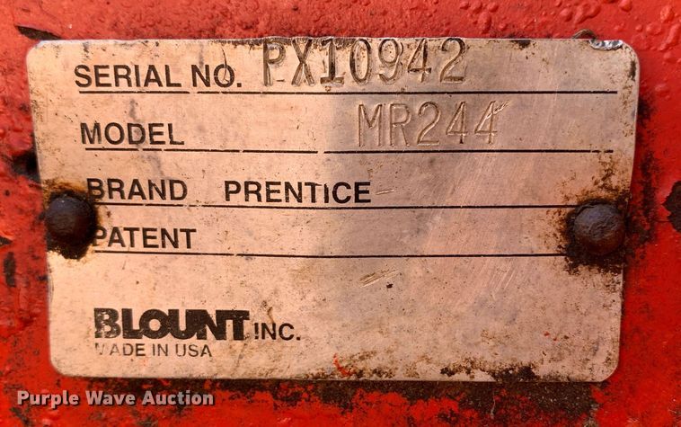 image for item MR9436 2018 Pitts L140-8UL  log trailer