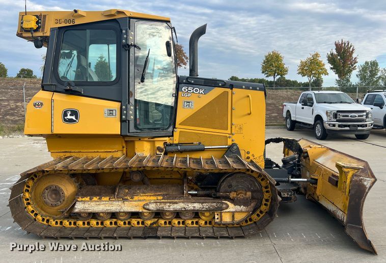 image for item MR9944 2013 John Deere 650K LGP  dozer