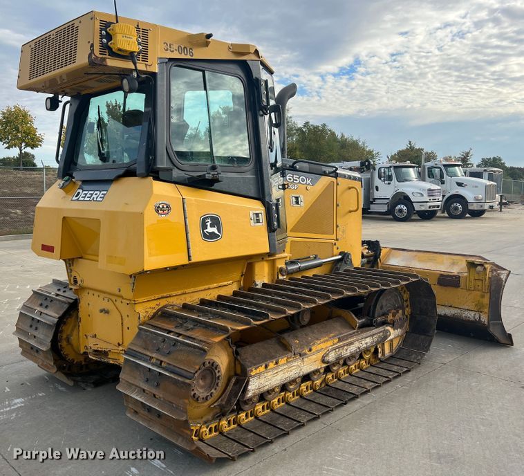 image for item MR9944 2013 John Deere 650K LGP  dozer