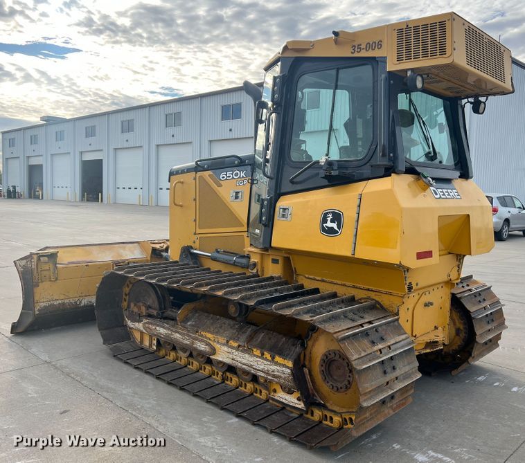 image for item MR9944 2013 John Deere 650K LGP  dozer
