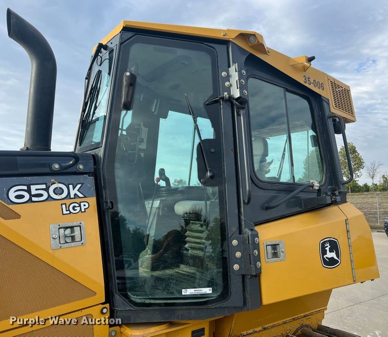 image for item MR9944 2013 John Deere 650K LGP  dozer