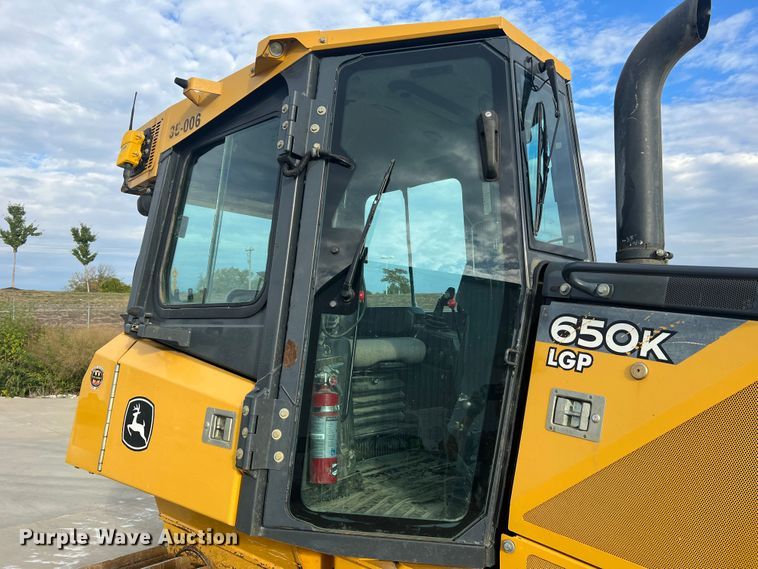 image for item MR9944 2013 John Deere 650K LGP  dozer