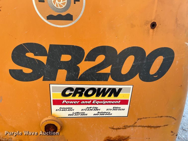 image for item MR9945 2011 Case SR200  skid steer loader