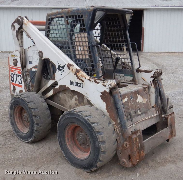 image for item MW9301 2000 Bobcat 873  skid steer loader