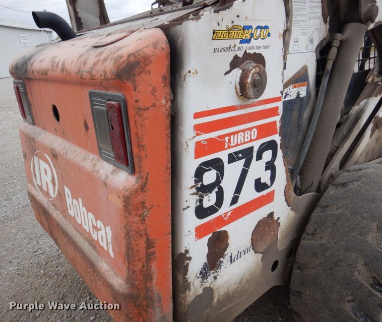 image for item MW9301 2000 Bobcat 873  skid steer loader
