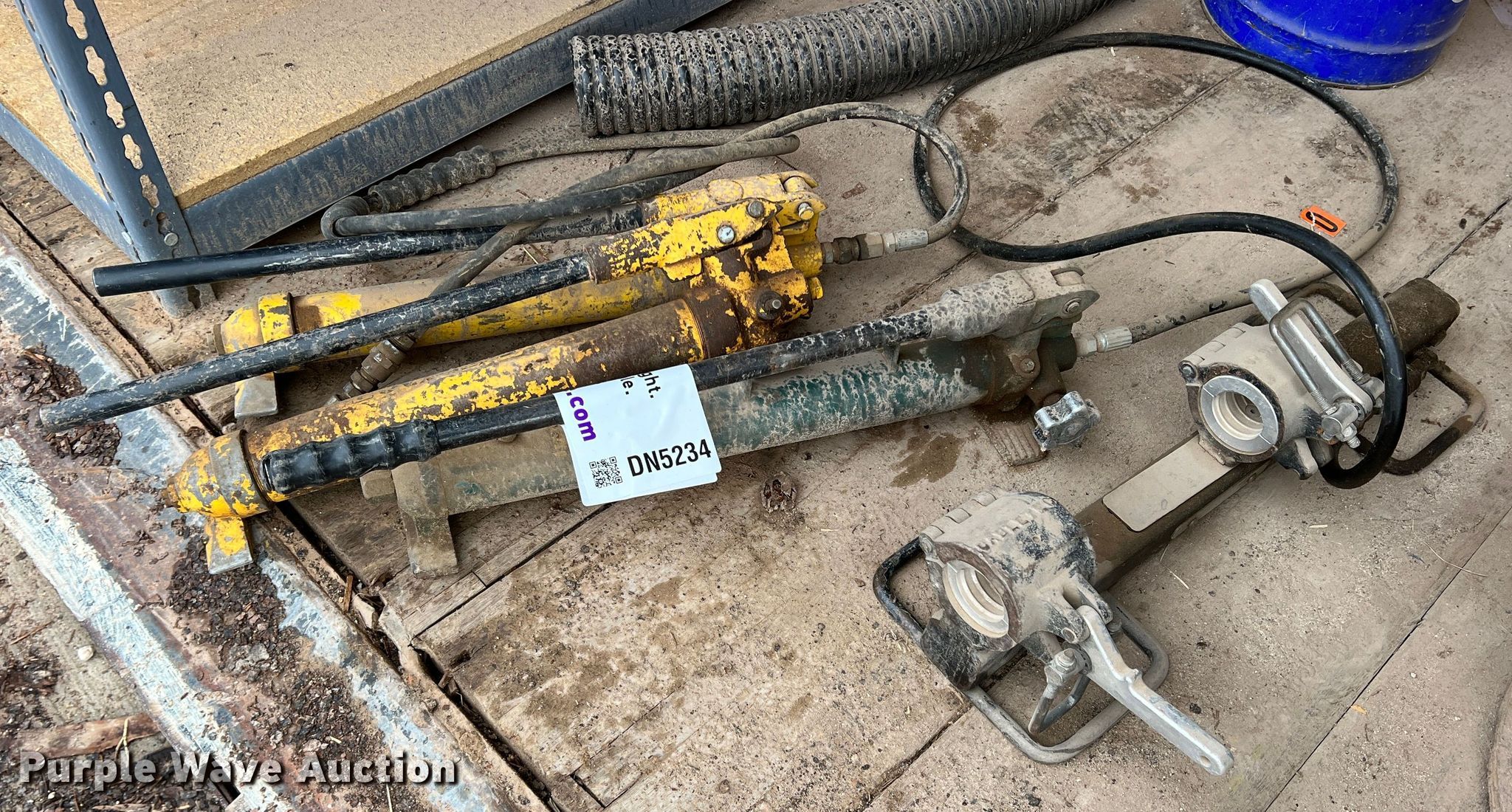 Cabletec hydraulic coupler press in Amarillo, TX Item DN5234 sold