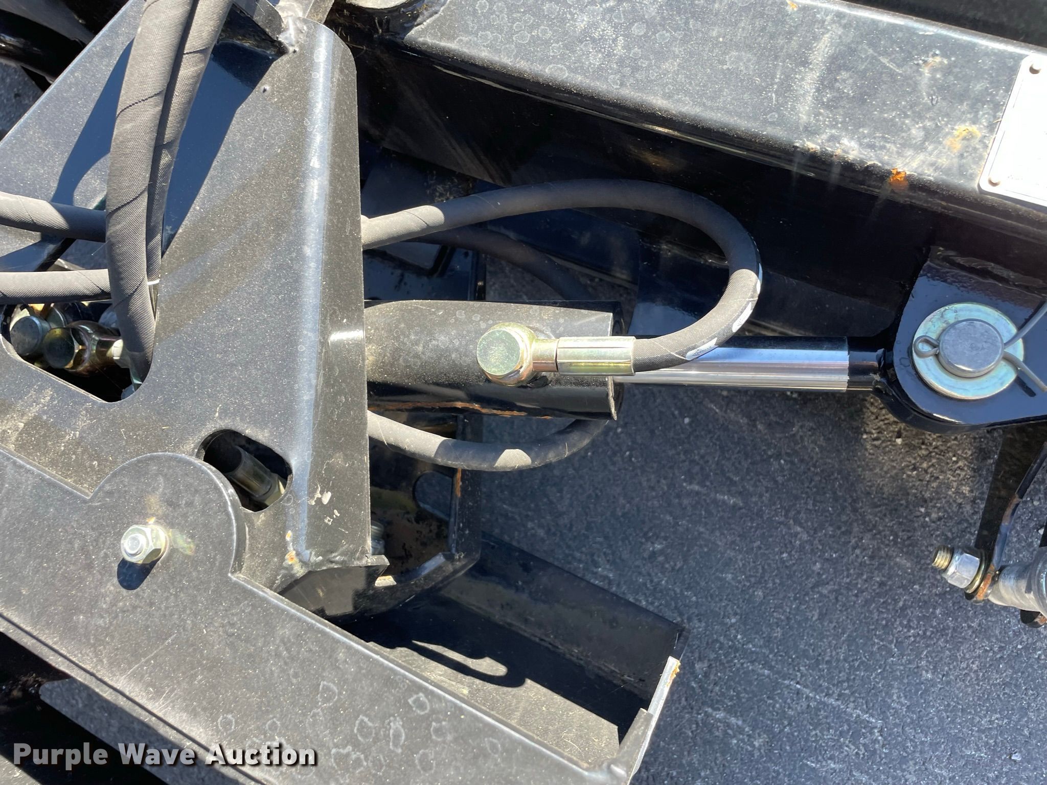 Titan SP200 skid steer snow pusher in Richmond, MO Item JC9914 sold