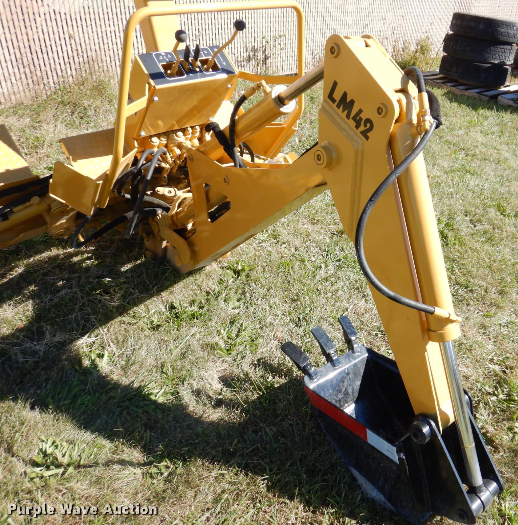 Vermeer B500 backhoe attachment in Clinton, IL Item JL9940 sold
