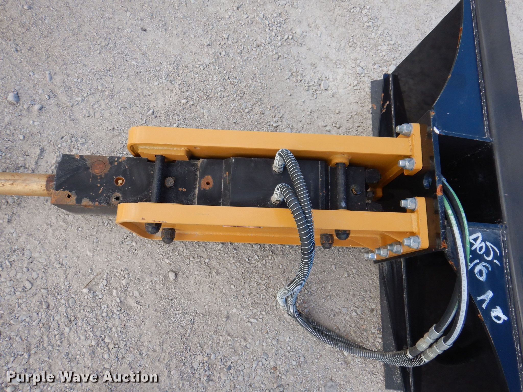 Agrotk 680 skid steer breaker in Anita, IA Item KW9431 sold Purple Wave