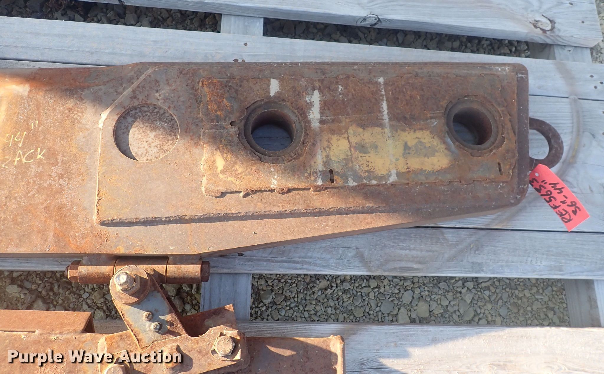 Vibratory plow blade in Goddard, KS Item MA9684 sold Purple Wave