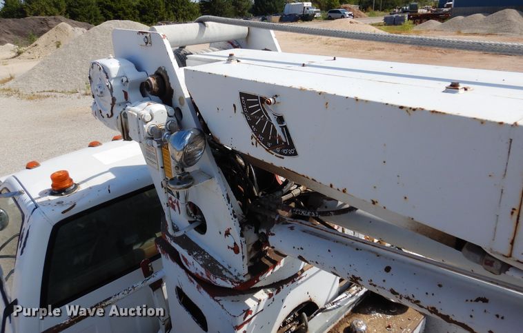 image for item DB7836 1991 GMC TopKick C6500  digger derrick truck