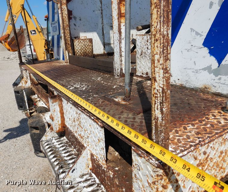 image for item DB7836 1991 GMC TopKick C6500  digger derrick truck