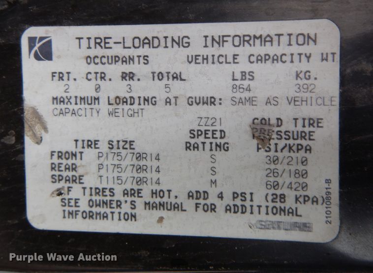 image for item DF8141 1995 Saturn SL1