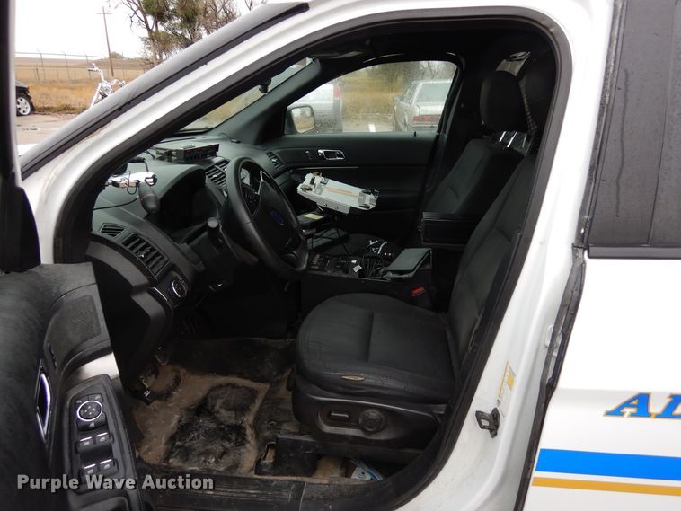 image for item DF8144 2017 Ford Explorer Police Interceptor  SUV