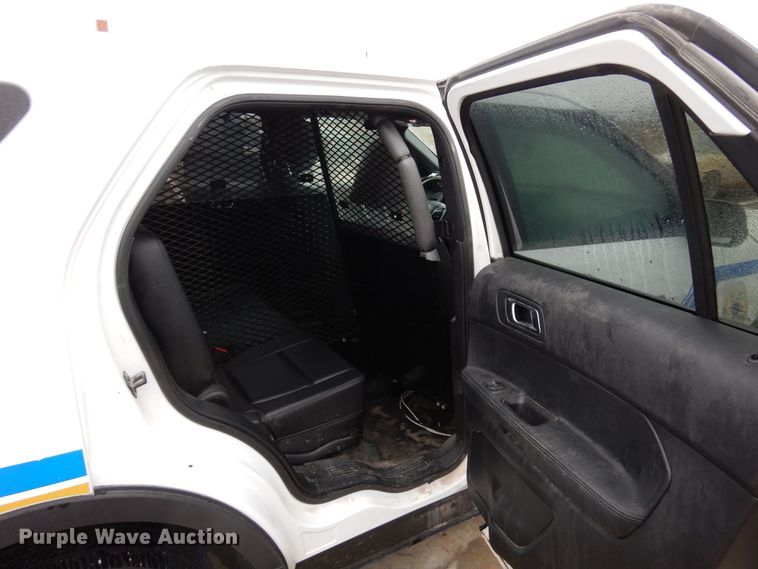 image for item DF8144 2017 Ford Explorer Police Interceptor  SUV