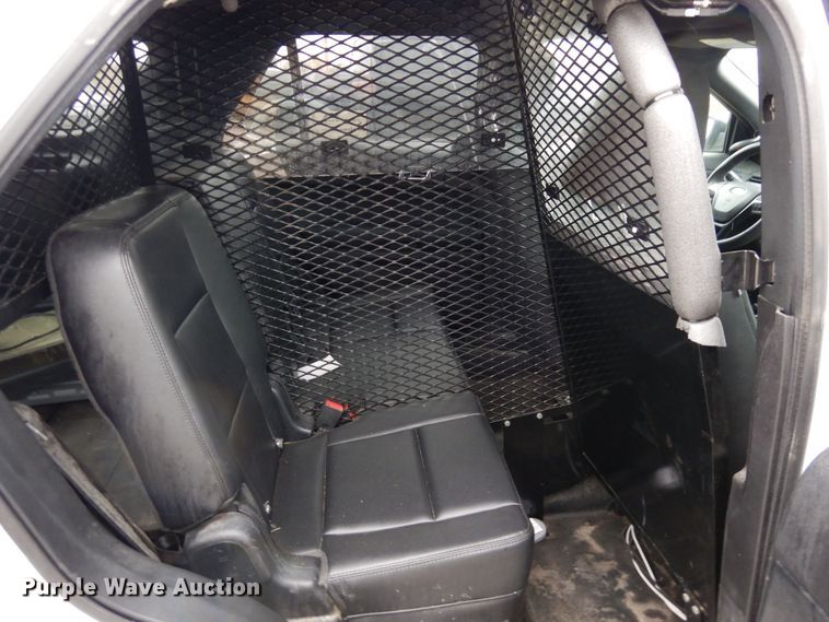 image for item DF8144 2017 Ford Explorer Police Interceptor  SUV