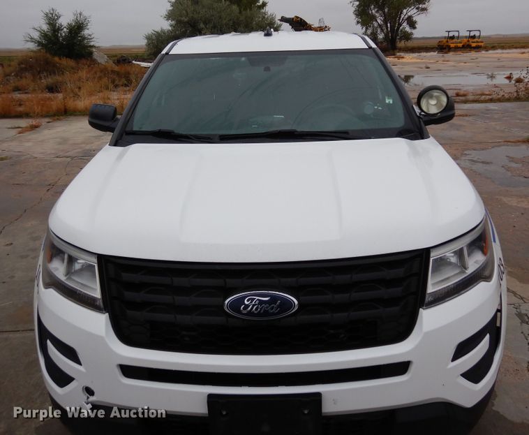 image for item DF8144 2017 Ford Explorer Police Interceptor  SUV