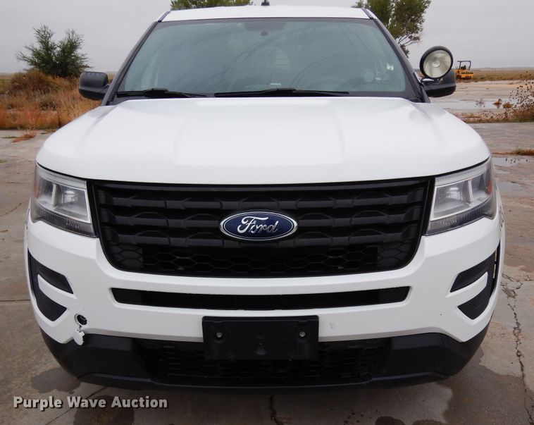 image for item DF8144 2017 Ford Explorer Police Interceptor  SUV
