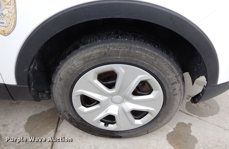 image for item DF8144 2017 Ford Explorer Police Interceptor  SUV