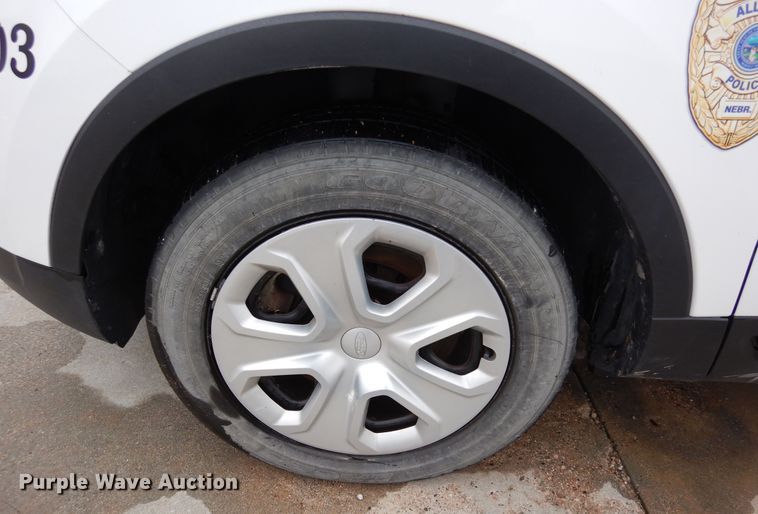 image for item DF8144 2017 Ford Explorer Police Interceptor  SUV