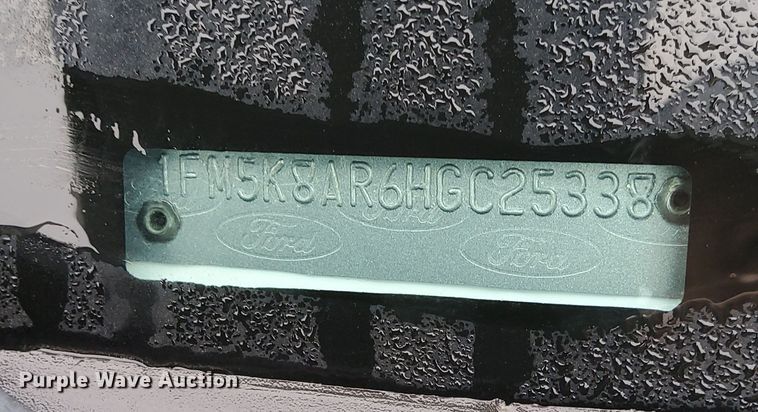 image for item DF8144 2017 Ford Explorer Police Interceptor  SUV