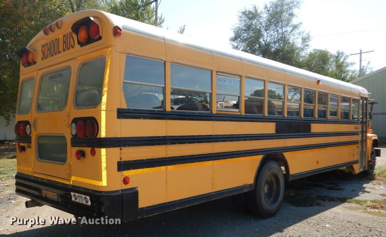 image for item DM3164 2001 Chevrolet Blue Bird  school bus