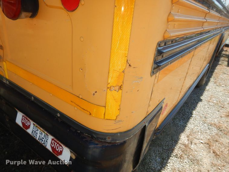 image for item DM3200 1999 Chevrolet Blue Bird  school bus