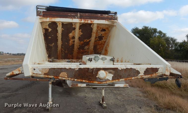 image for item DM3220 1998 Ranch  bottom dump trailer