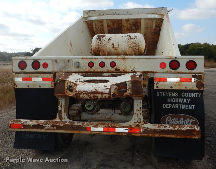 image for item DM3220 1998 Ranch  bottom dump trailer