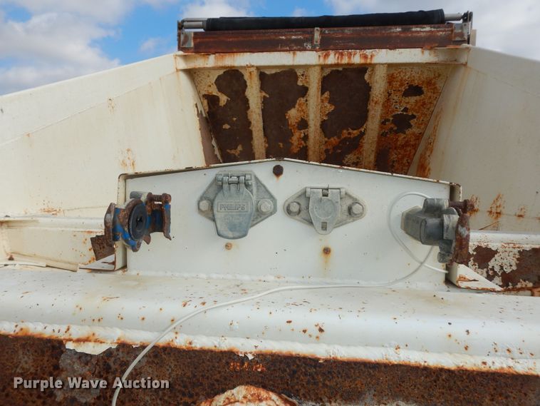 image for item DM3220 1998 Ranch  bottom dump trailer
