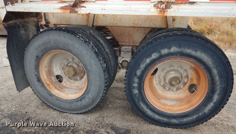 image for item DM3220 1998 Ranch  bottom dump trailer