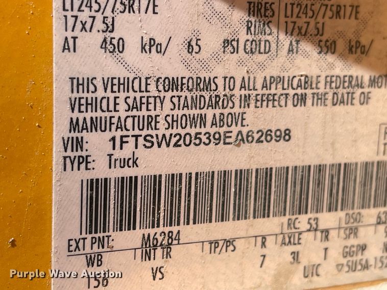 image for item DN7452 2009 Ford F250 Super Duty XL  Crew Cab pickup truck