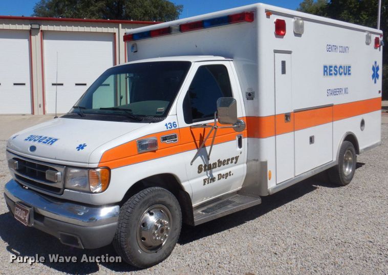 image for item DP0322 1997 Ford E450  ambulance