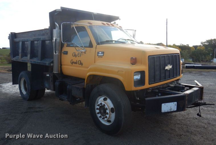 image for item DP0361 1997 Chevrolet C8500  dump truck