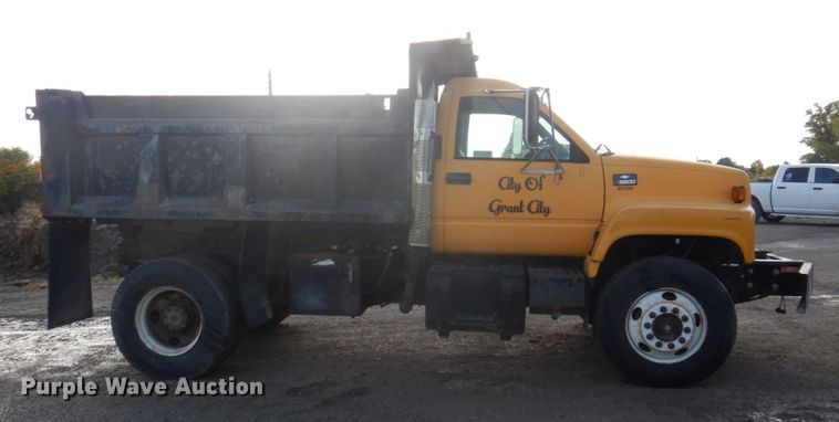 image for item DP0361 1997 Chevrolet C8500  dump truck