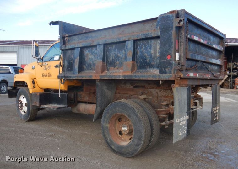 image for item DP0361 1997 Chevrolet C8500  dump truck