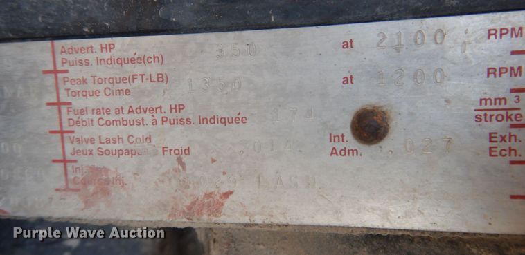 image for item DP0367 2000 Volvo WG  dump truck