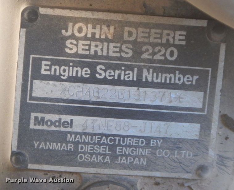 image for item DP0394 2000 John Deere 4700  tractor