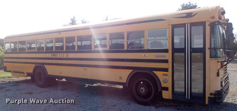 image for item DQ2997 1998 Blue Bird  school bus