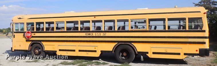 image for item DQ2997 1998 Blue Bird  school bus