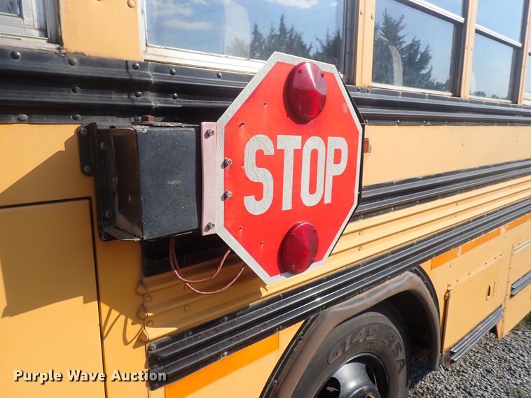 image for item DQ2997 1998 Blue Bird  school bus