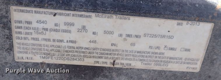 image for item DQ3033 2013 Vermeer V500LEG  vacuum excavator