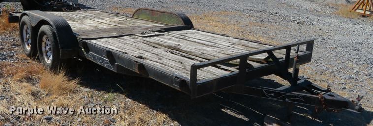 image for item DR0148 2009 Jerry James 18CH  utility trailer
