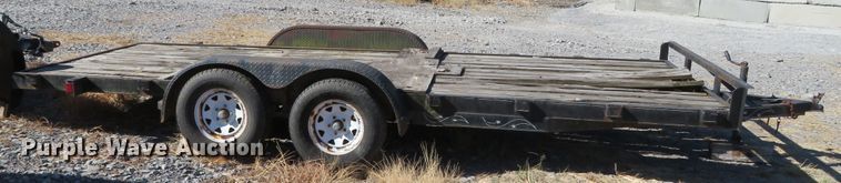 image for item DR0148 2009 Jerry James 18CH  utility trailer