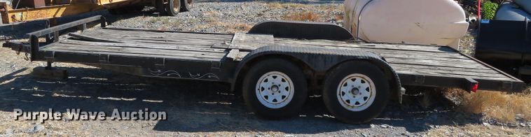 image for item DR0148 2009 Jerry James 18CH  utility trailer